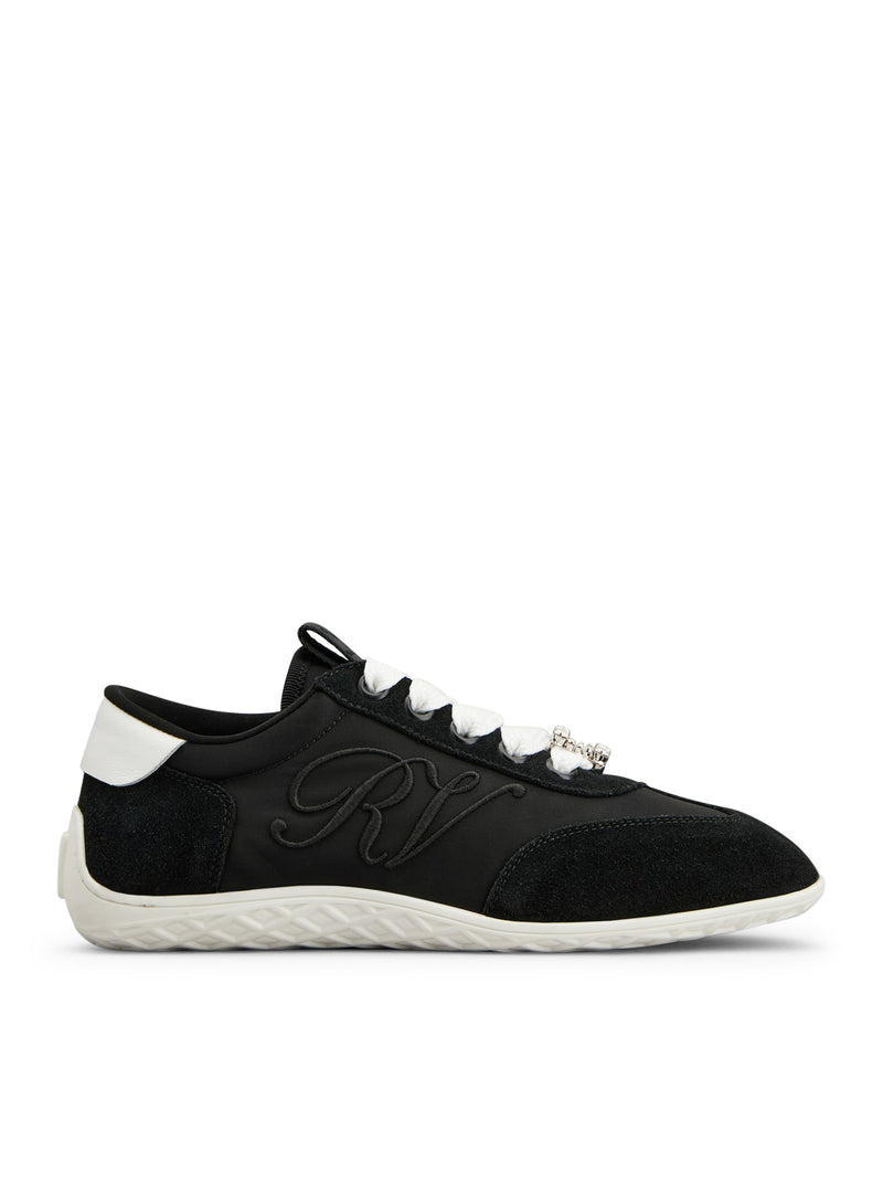 Roger Vivier Women Viv Low Suede Sneakers