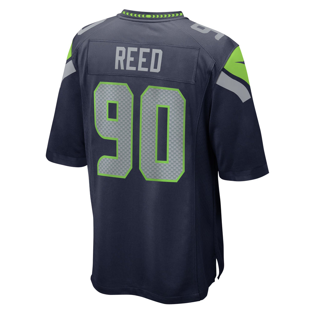 Seattle Seahawks Jarran Reed College Navy Game Jersey