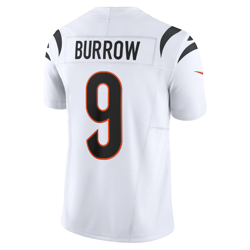 Cincinnati Bengals Joe Burrow White Vapor F.U.S.E. Limited Jersey