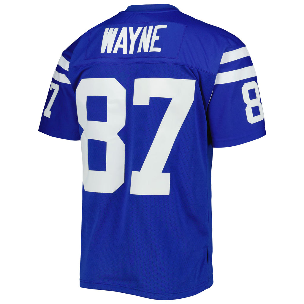 Indianapolis Colts Reggie Wayne Mitchell & Ness Royal Legacy Replica Jersey