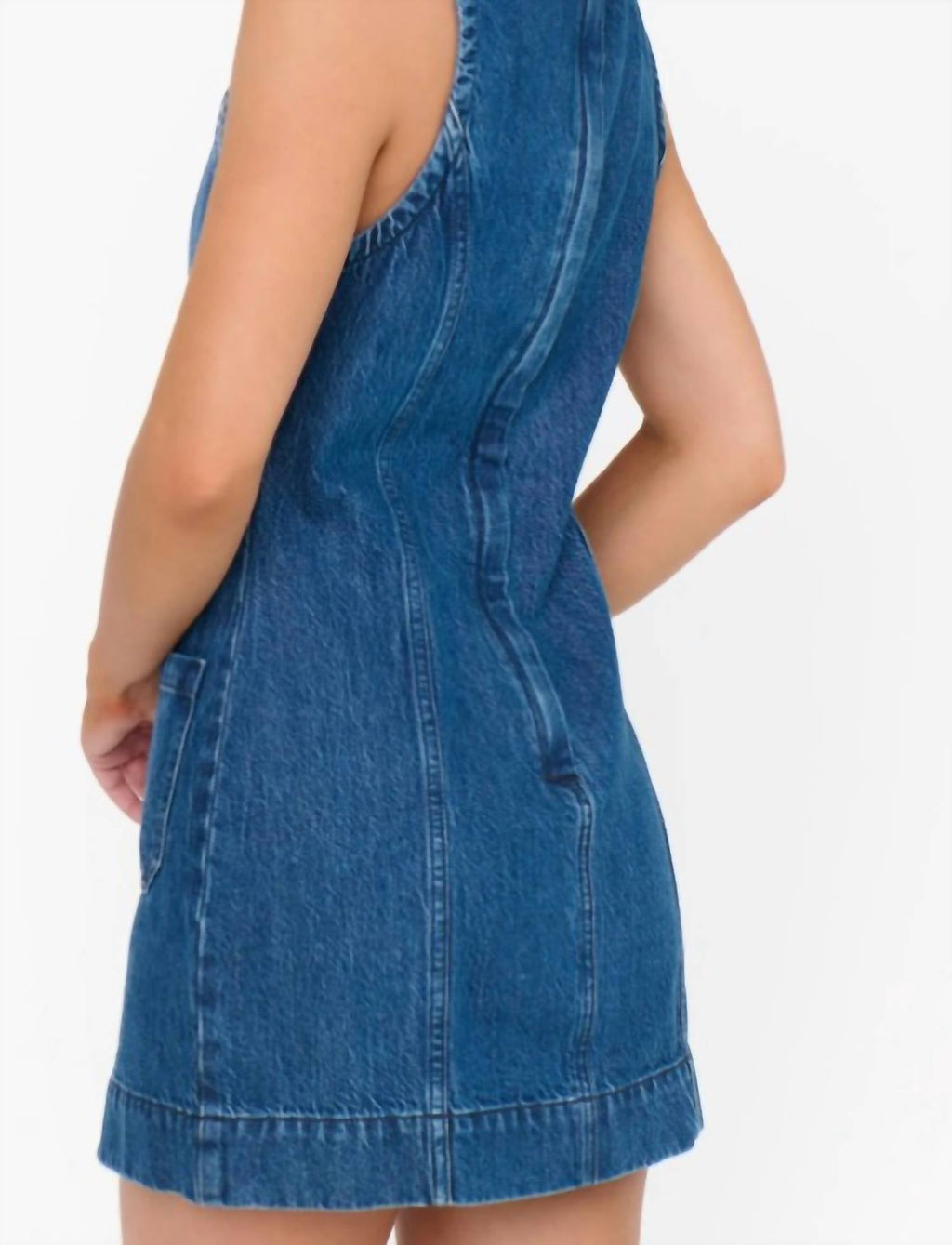 Boulevard Mini Dress In Denim