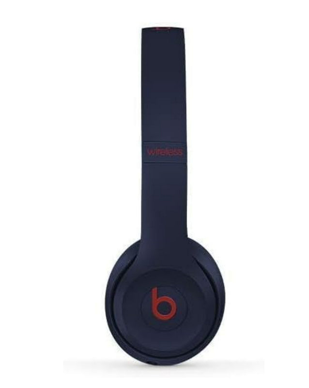Beats Solo3 Wireless On-Ear Headphones - Beats Club Collection - Club Navy (Renewed)