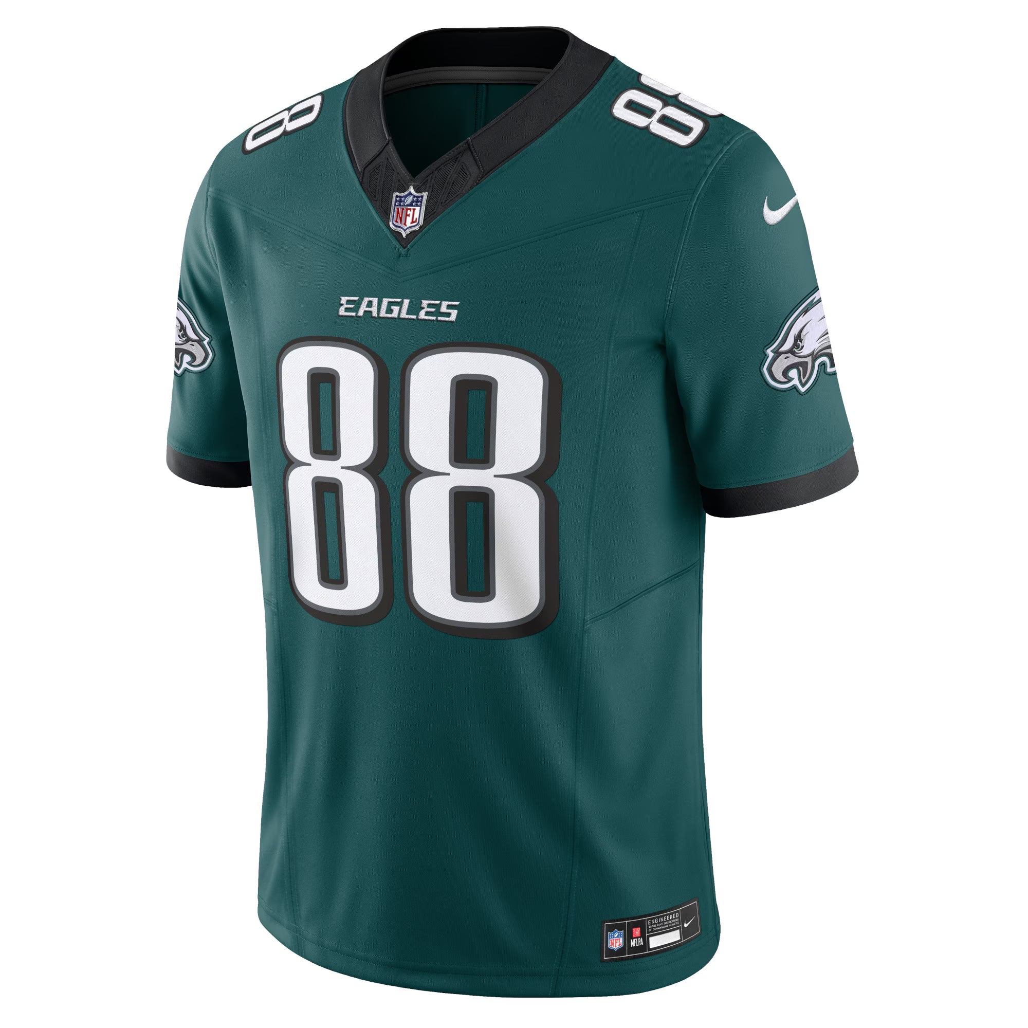 Philadelphia Eagles Dallas Goedert Midnight Green Vapor F.U.S.E. Limited Jersey