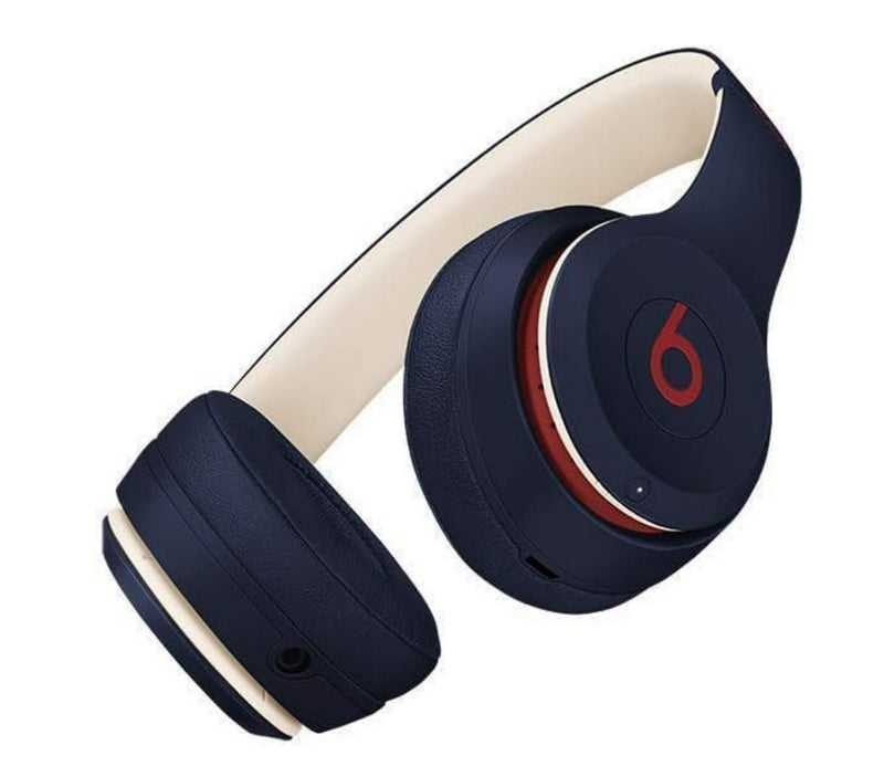 Beats Solo3 Wireless On-Ear Headphones - Beats Club Collection - Club Navy (Renewed)