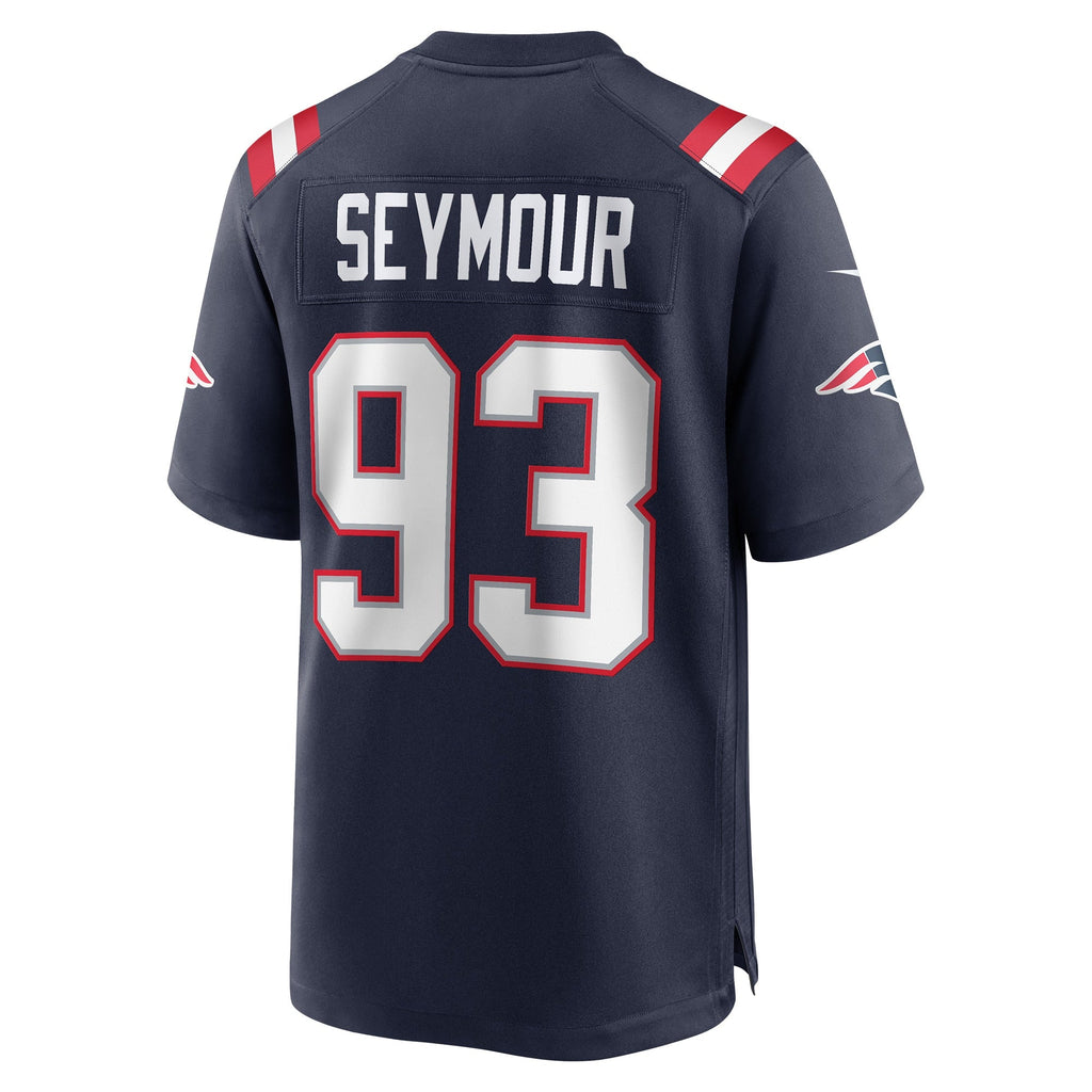 New England Patriots Richard Seymour Navy Retired Player Game Jersey