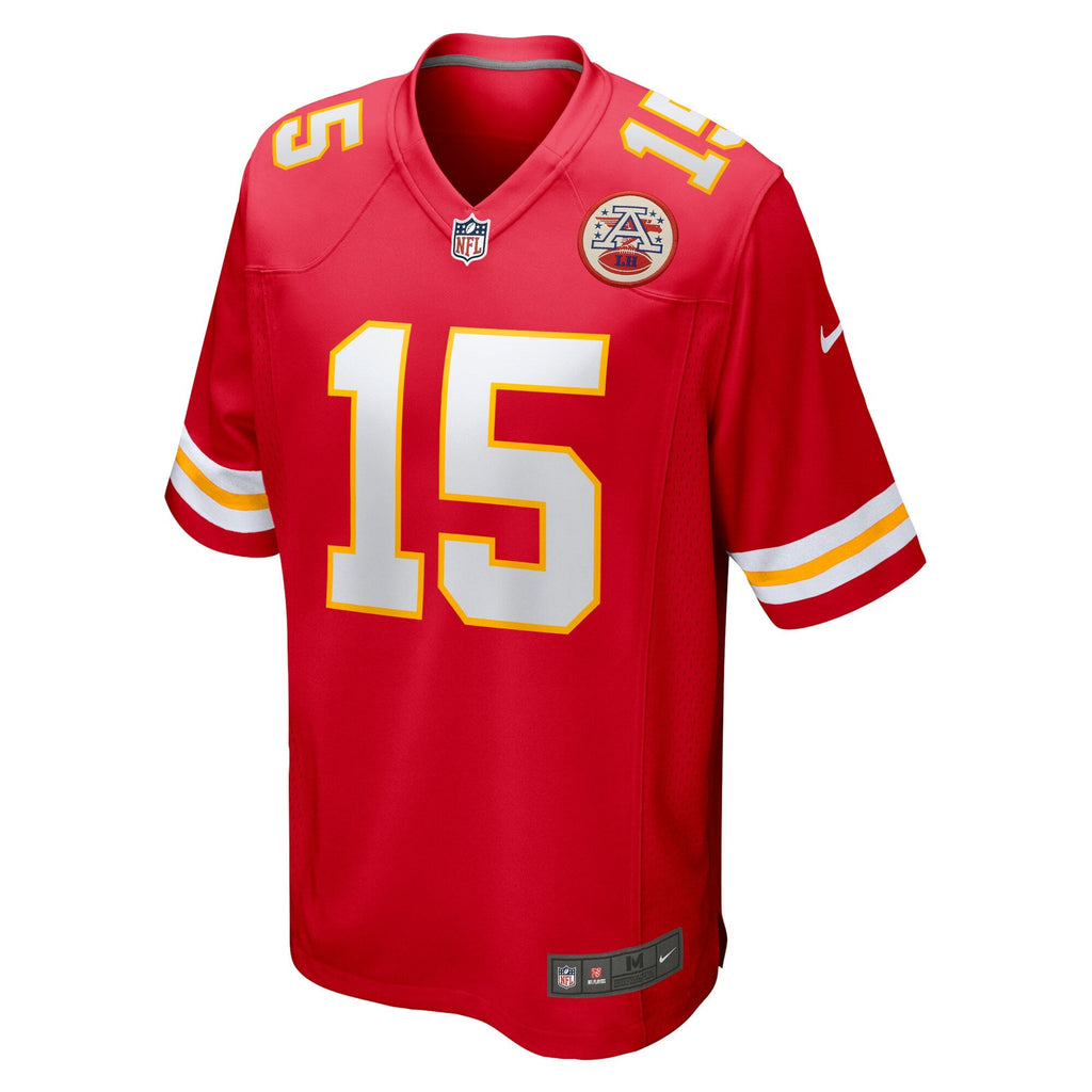 Kansas City Chiefs Patrick Mahomes Red Game Jersey
