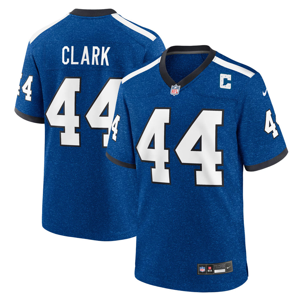 Indianapolis Colts Dallas Clark Blue Retired Player Alternate Game Jersey
