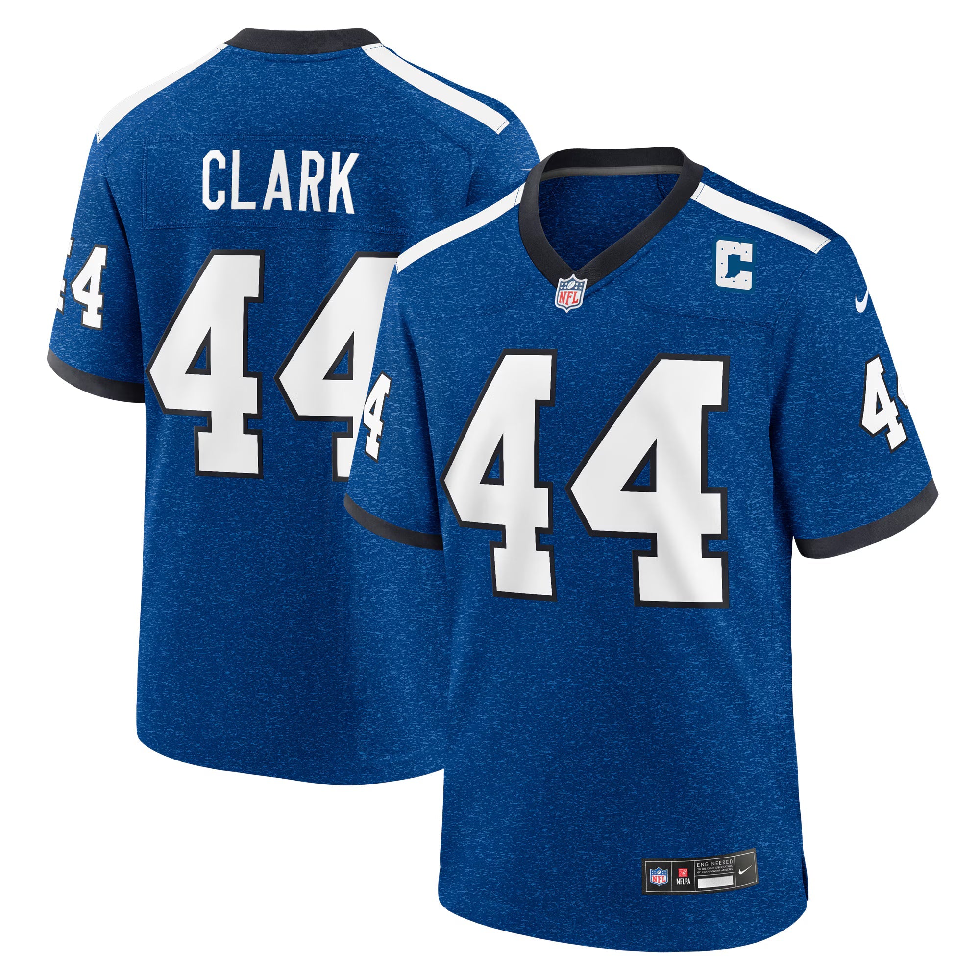Indianapolis Colts Dallas Clark Blue Retired Player Alternate Game Jersey