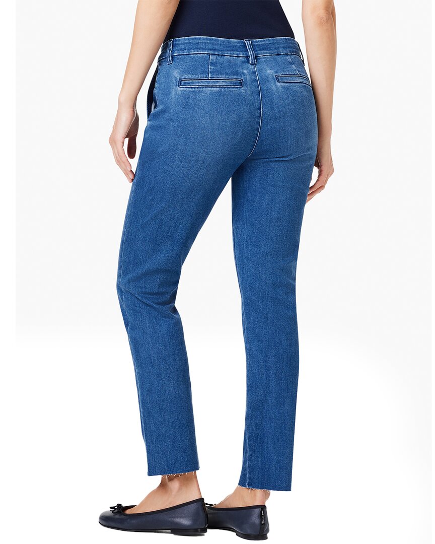 NIC+ZOE Straight Leg Ankle Denim Trouser