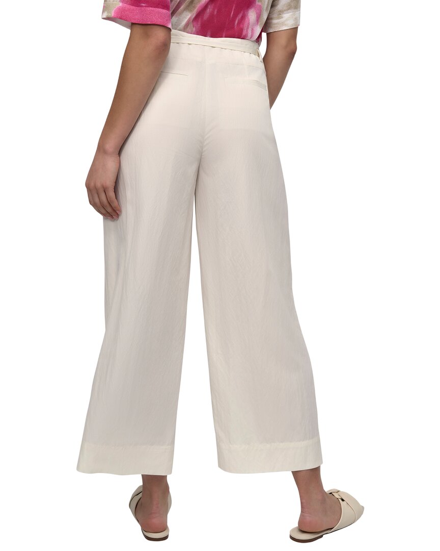 DKNY Tie Waist Twill Pant