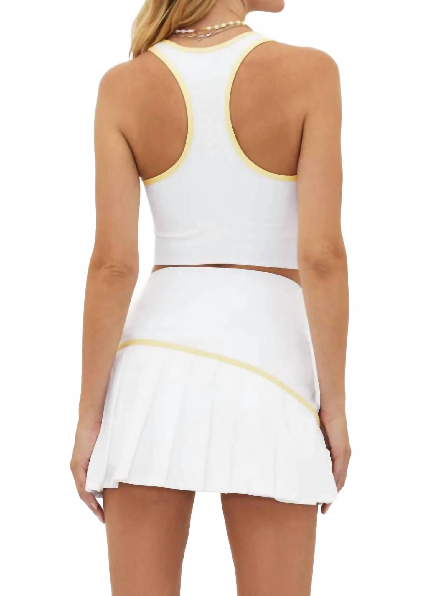 Venus Skirt In White Sand