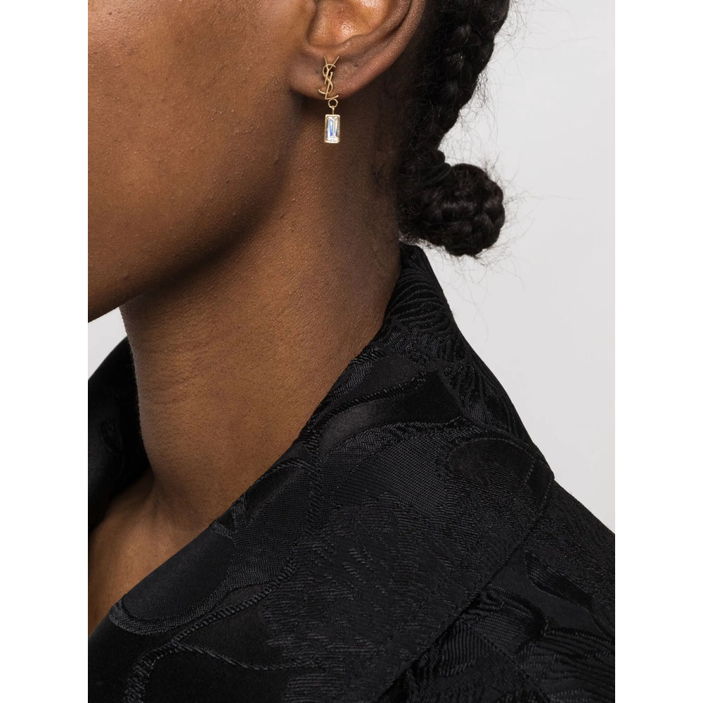 Saint Laurent Gold Earrings Women