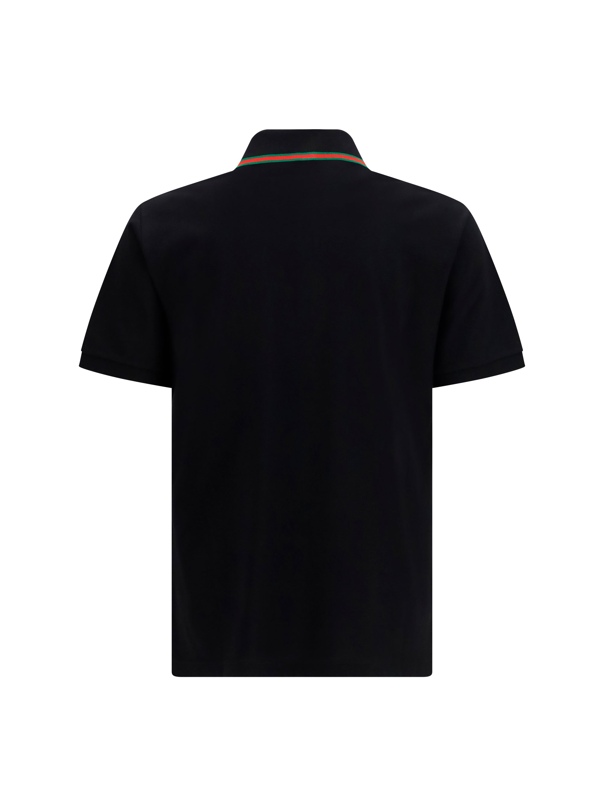 Gucci Men Cotton Piqué Jersey Polo Shirt