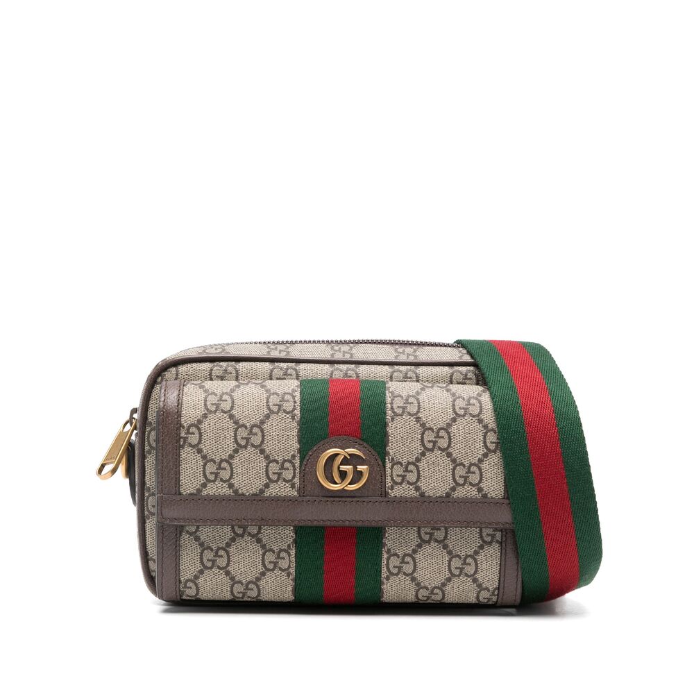 Gucci Neutrals Shoulder Bags Men