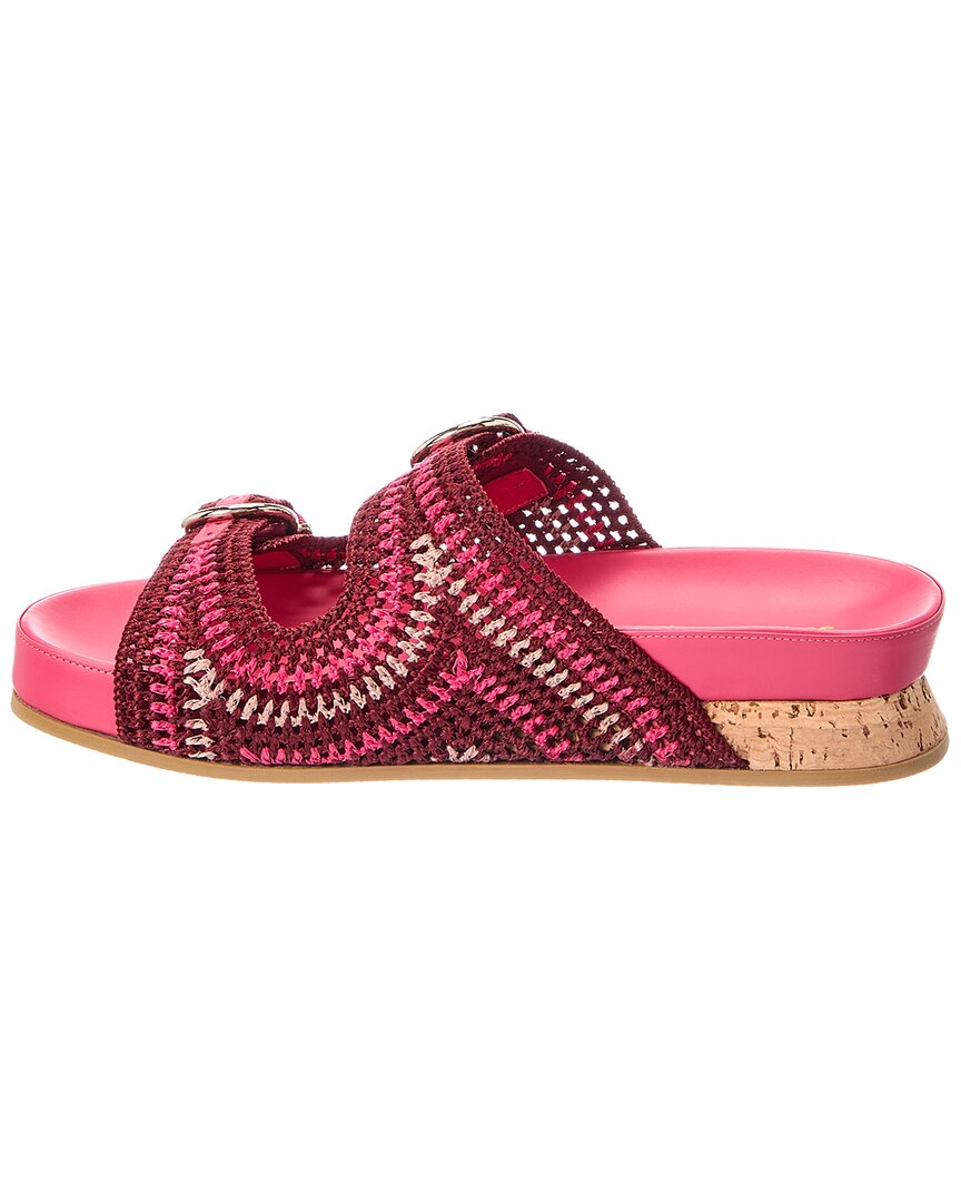Ferragamo Shaula Leather Flat Sandal