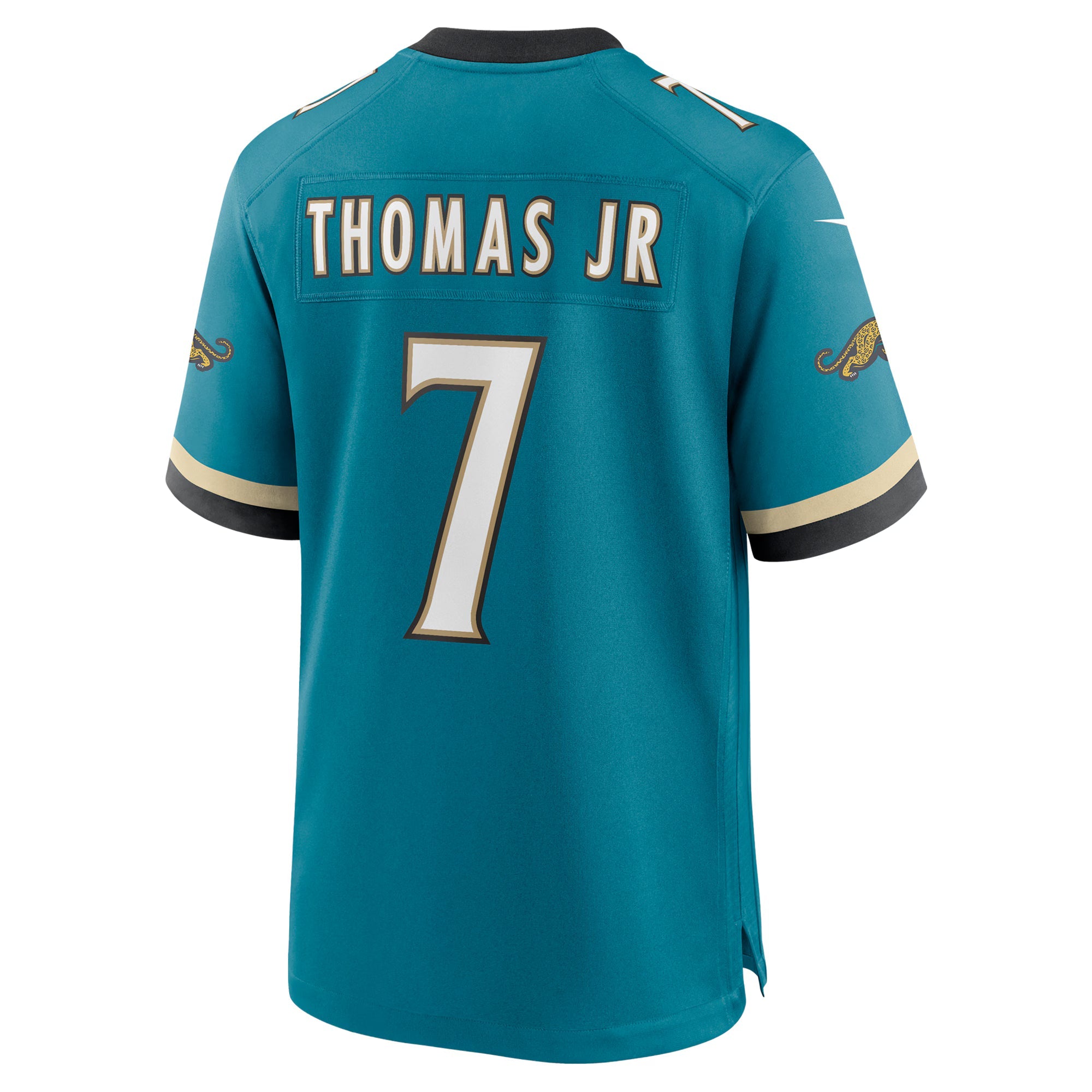 Jacksonville Jaguars Brian Thomas Jr. Teal Alternate Game Jersey
