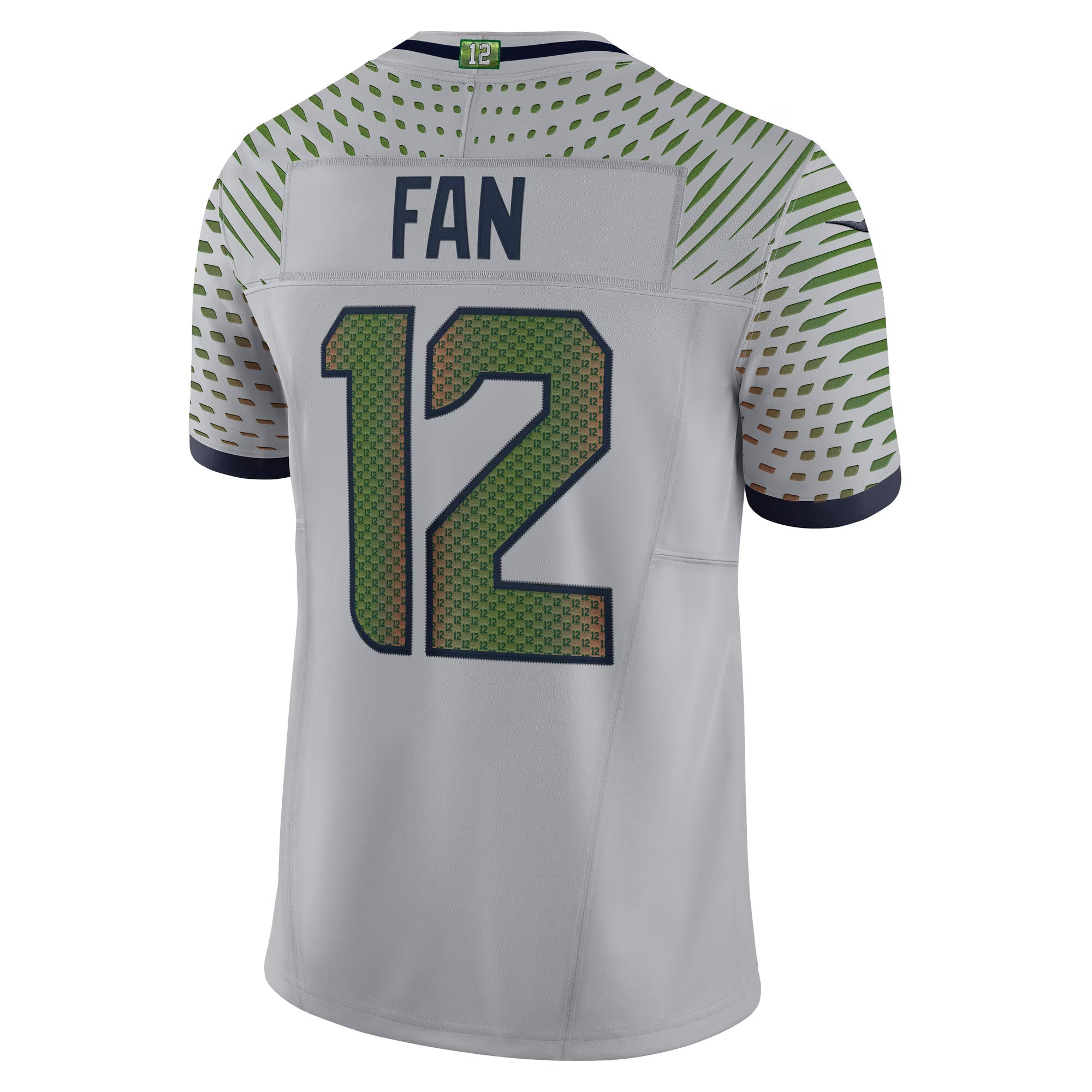 Seattle Seahawks 12s Wolf Gray 2025 Rivalries Collection Limited Jersey