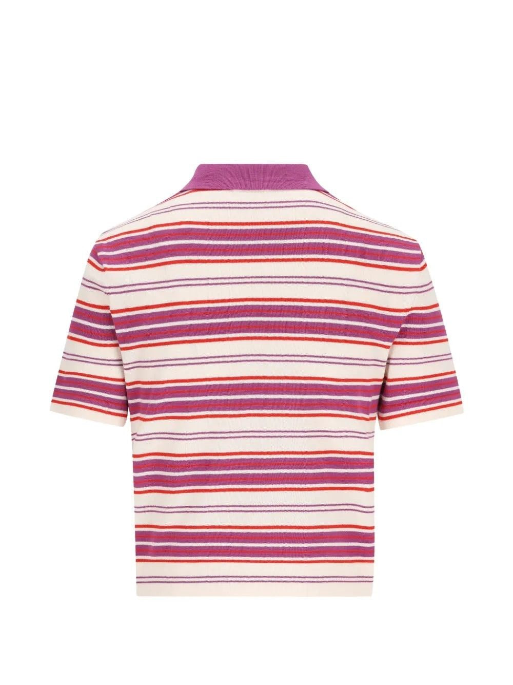 Celine Women Knitted Cotton Polo Shirt