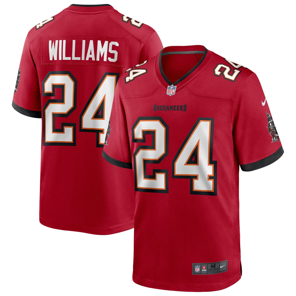 Tampa Bay Buccaneers Cadillac Williams Red Game Retired Player Jersey
