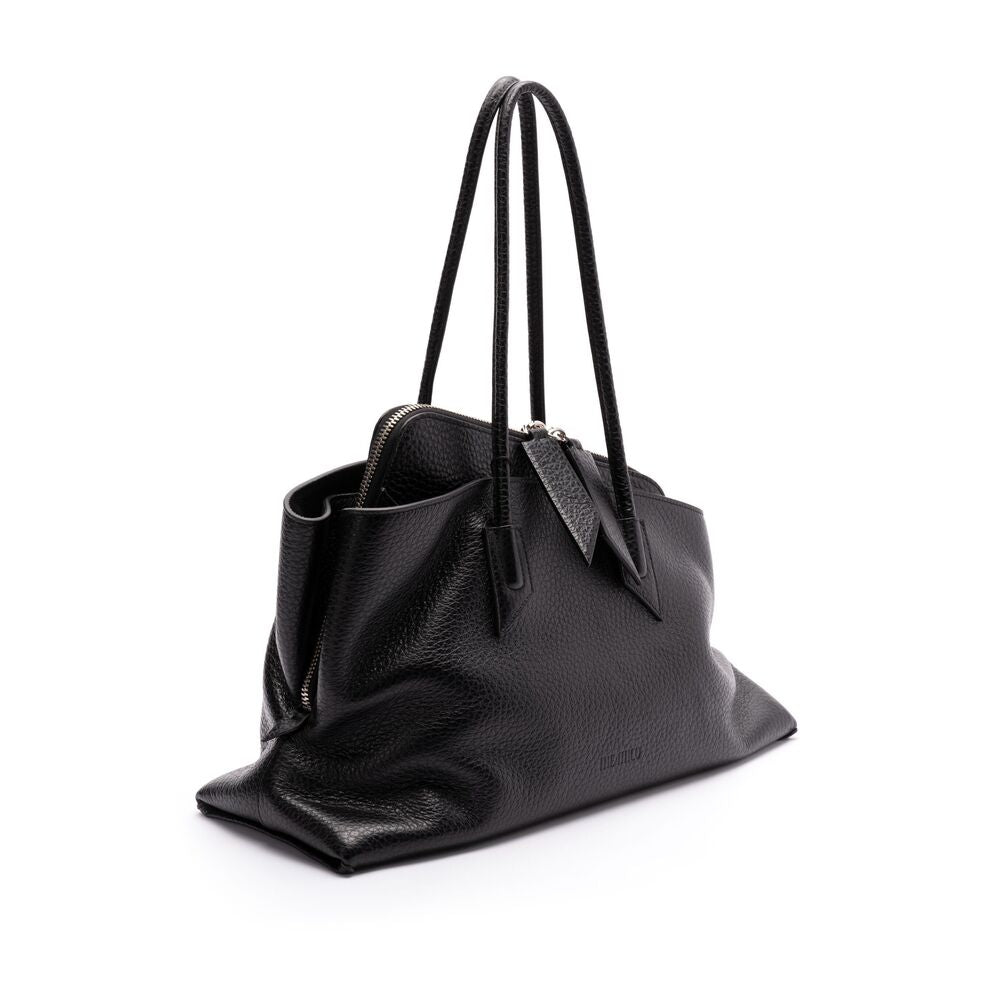 The Attico Black Shoulder Bags Women