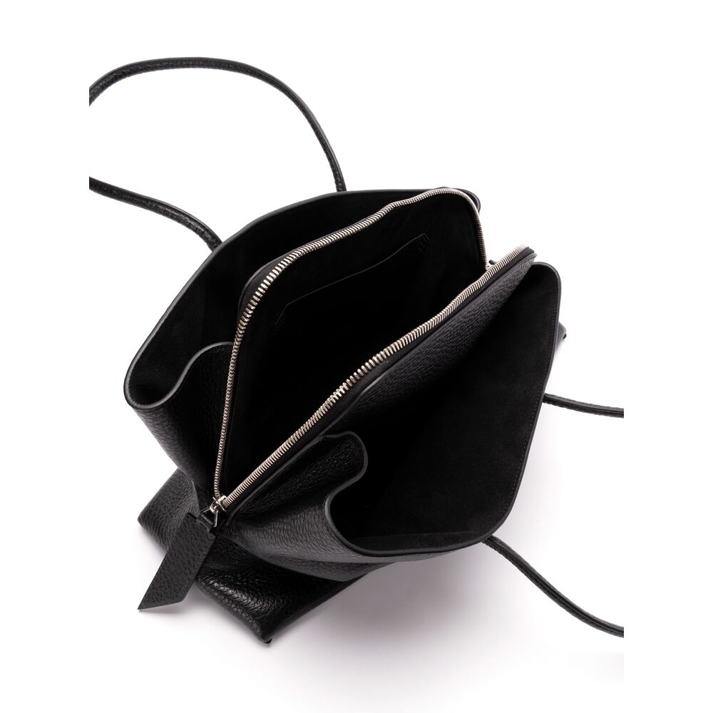 The Attico Black Shoulder Bags Women