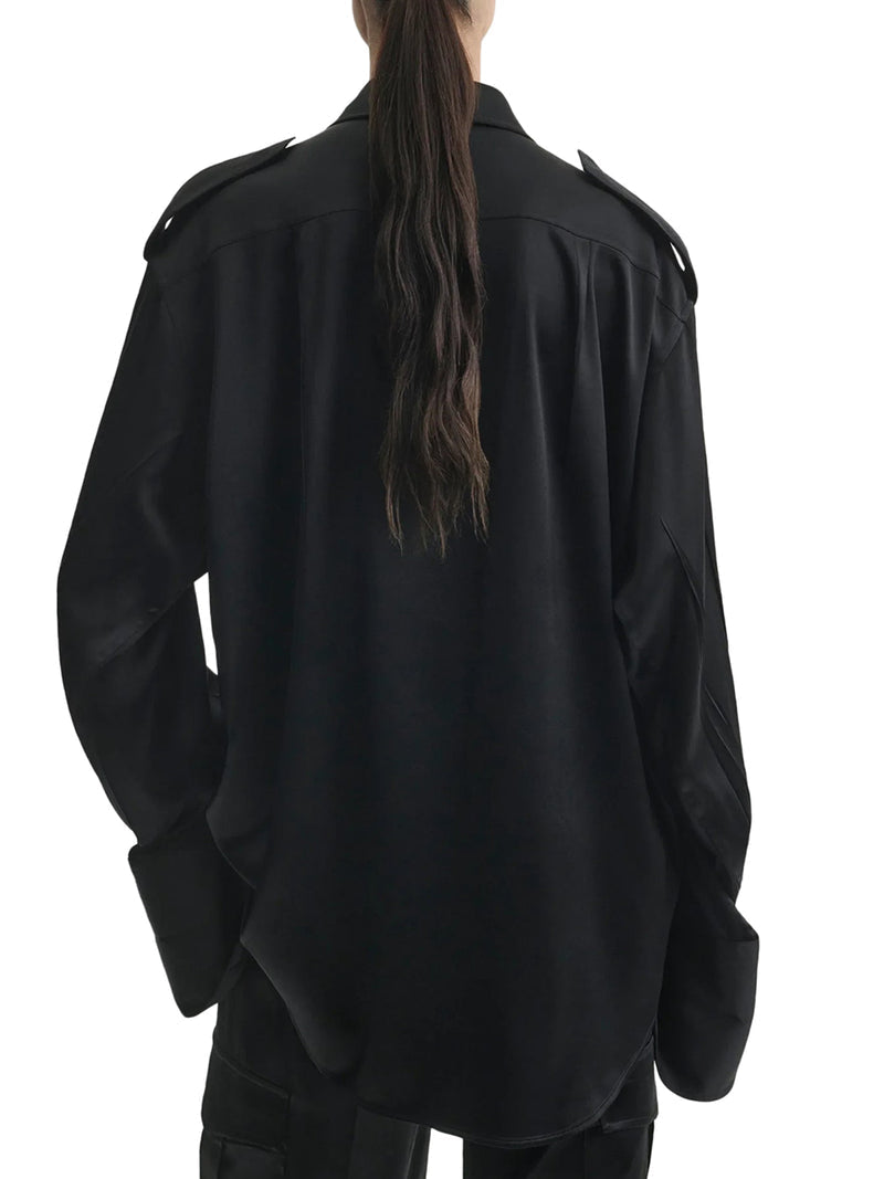 Phoebe Philo Women Liquid Utility Shirt