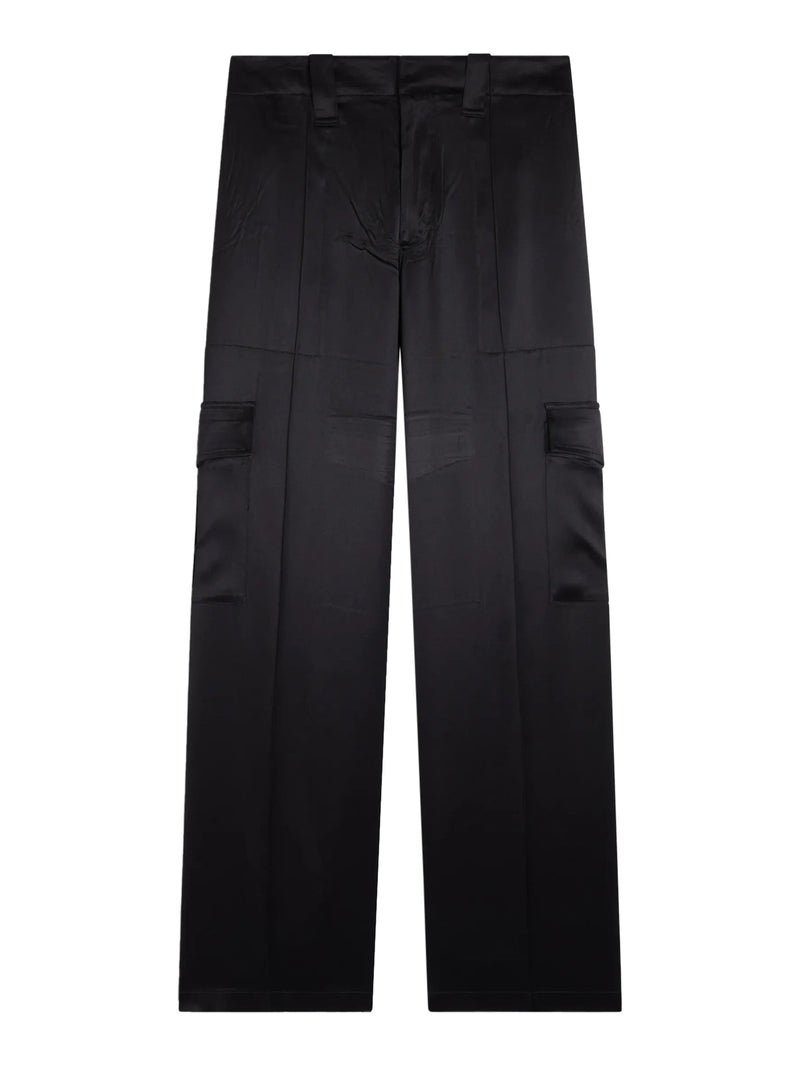 Phoebe Philo Women Liquid Cargo Trousers