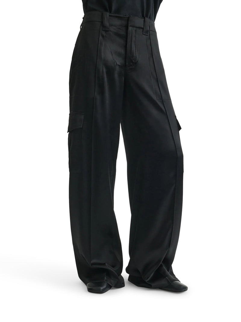 Phoebe Philo Women Liquid Cargo Trousers