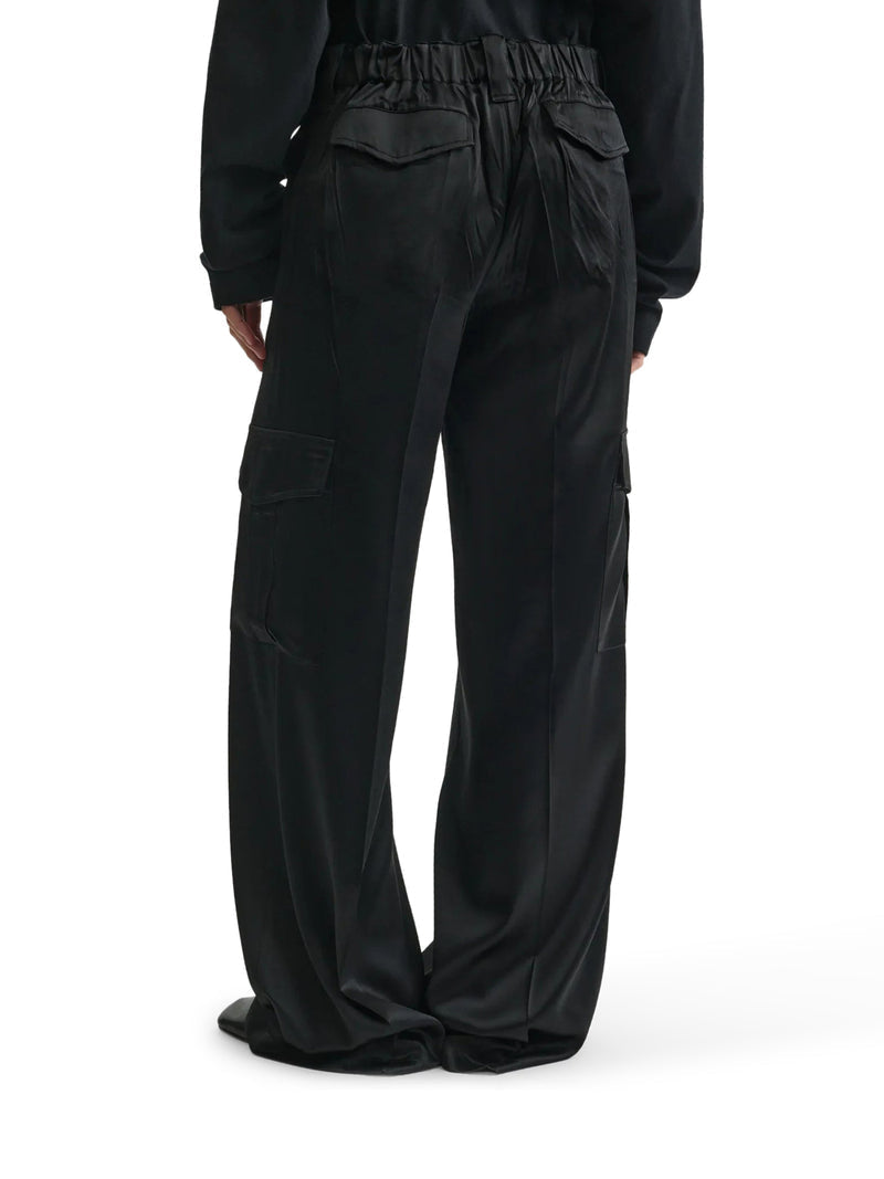 Phoebe Philo Women Liquid Cargo Trousers