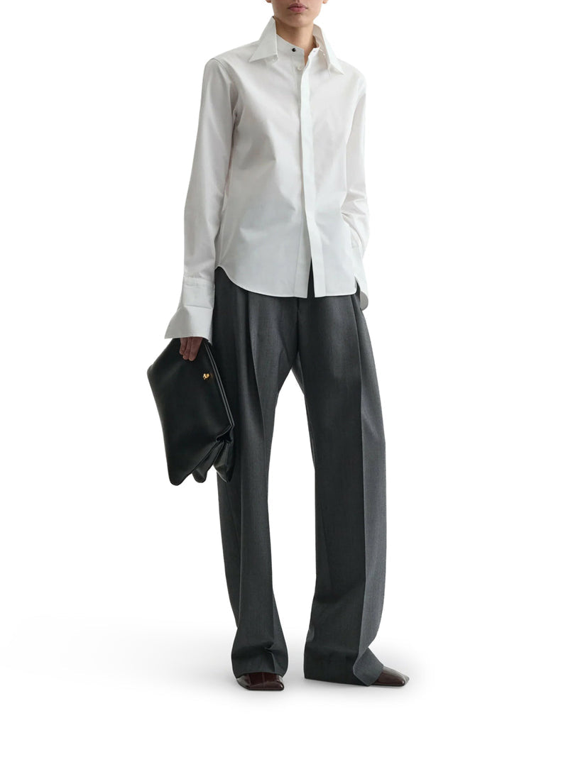 Phoebe Philo Women Cotton Tuxedo Shirt