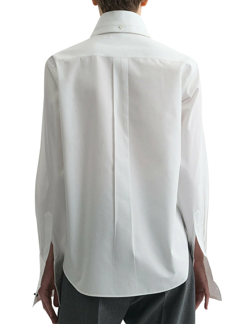 Phoebe Philo Women Cotton Tuxedo Shirt