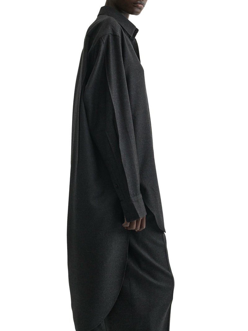 Phoebe Philo Women Extended Wool Shirt