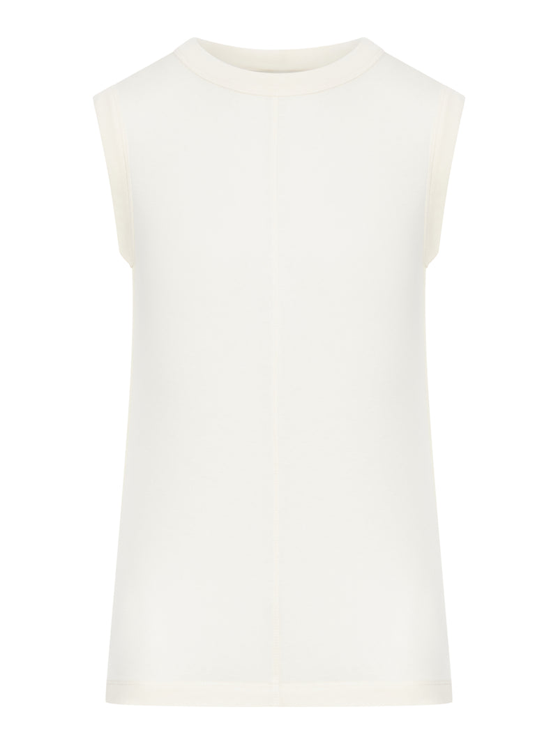 Phoebe Philo Women Ultra-Thin Crew Neck Tank Top