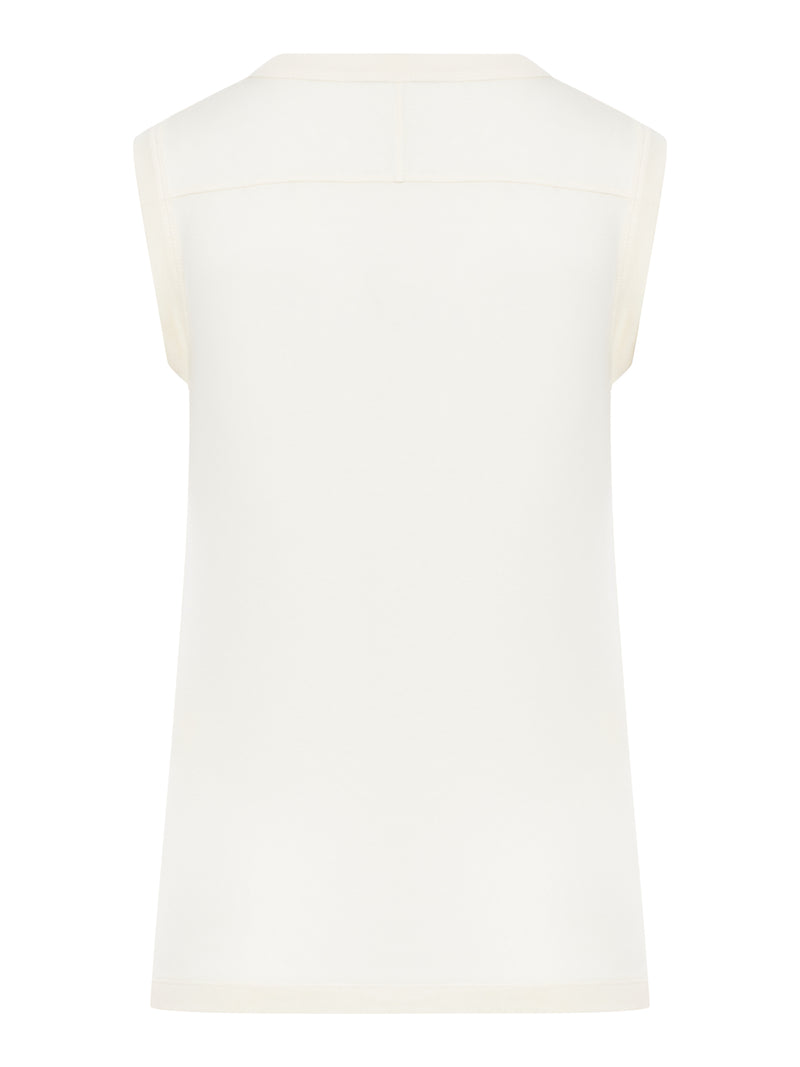Phoebe Philo Women Ultra-Thin Crew Neck Tank Top