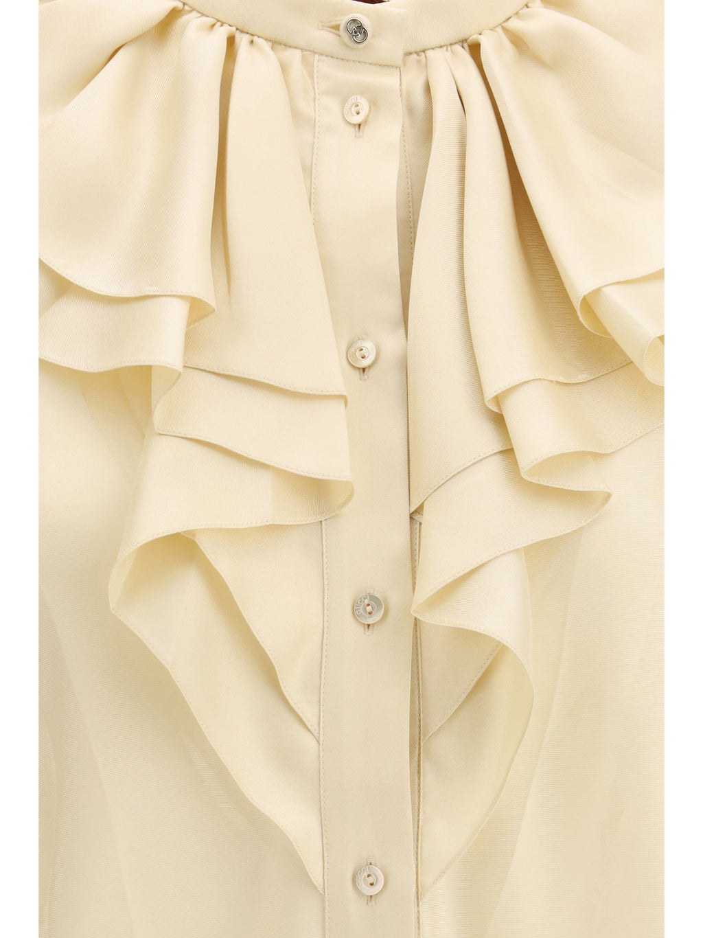 Gucci Women Silk Twill Shirt