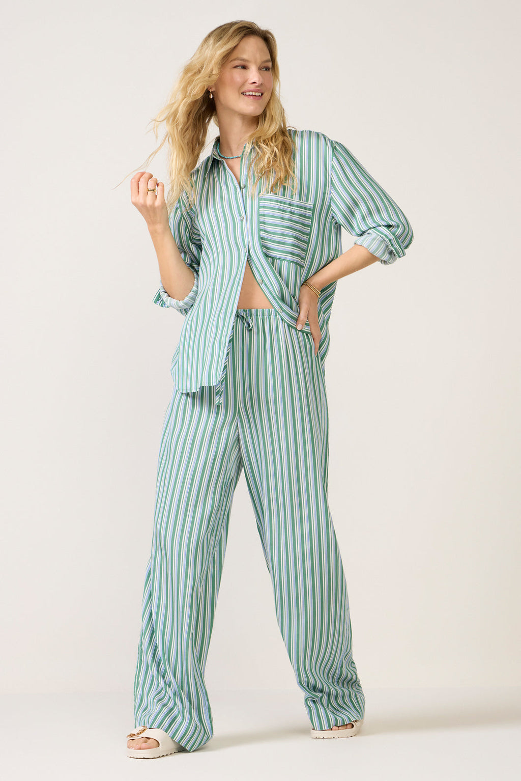 Women's Drawcord Flowy Pants