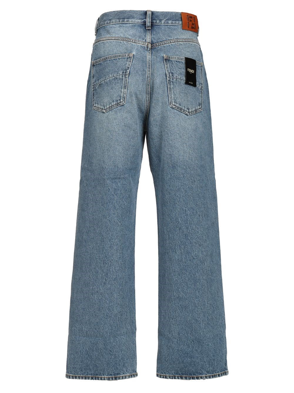 Fendi Men Long Jeans