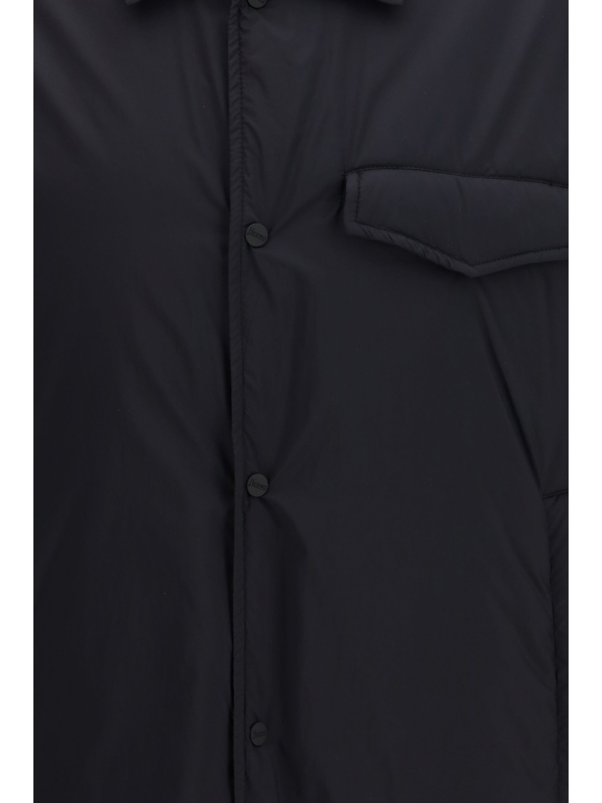 Herno Men Recycled Nylon Microfiber Jacket