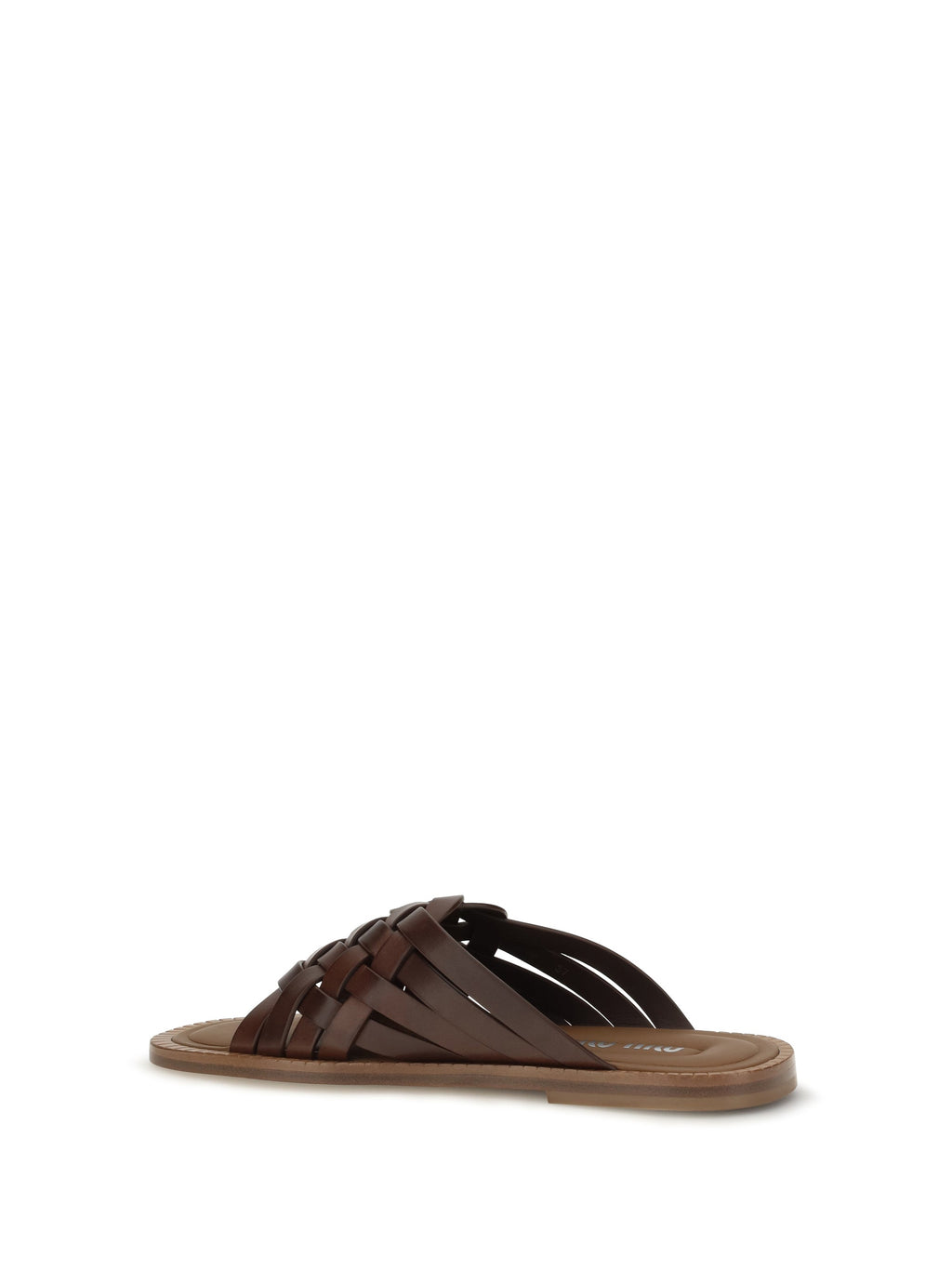 Miu Miu Women Leather Sandals