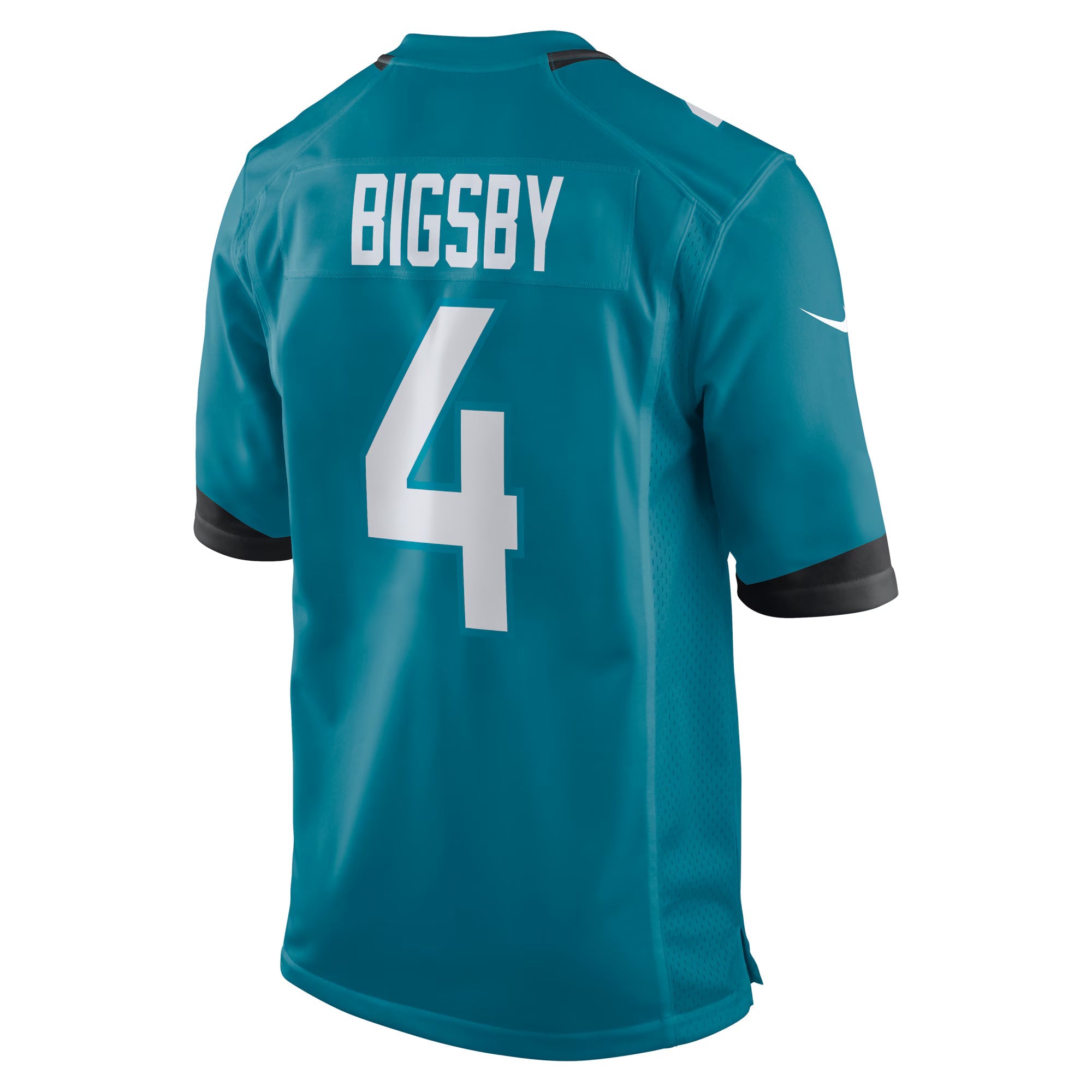 Jacksonville Jaguars Tank Bigsby Teal Game Jersey