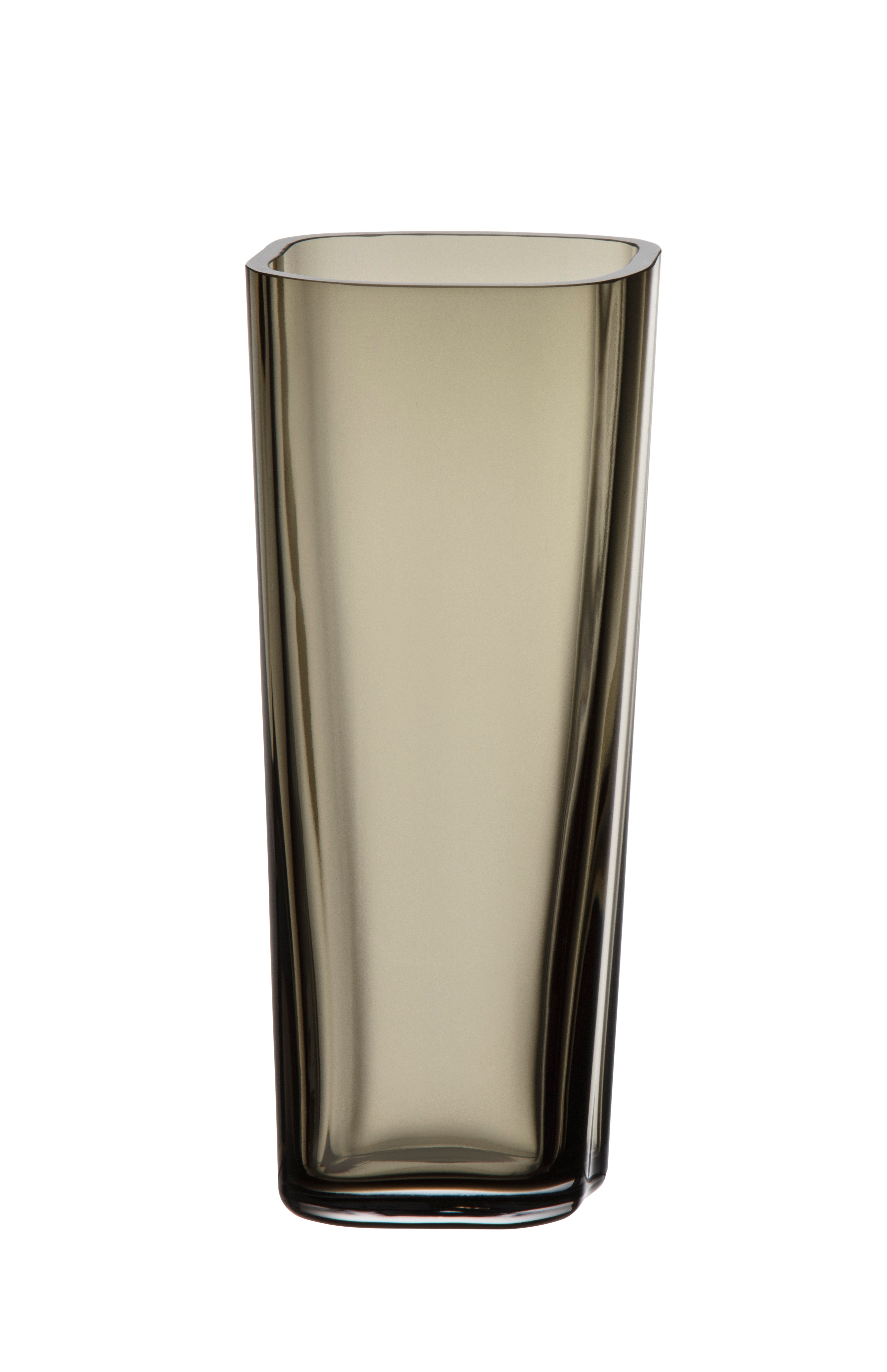 Aalto vase 180mm smoky grey
