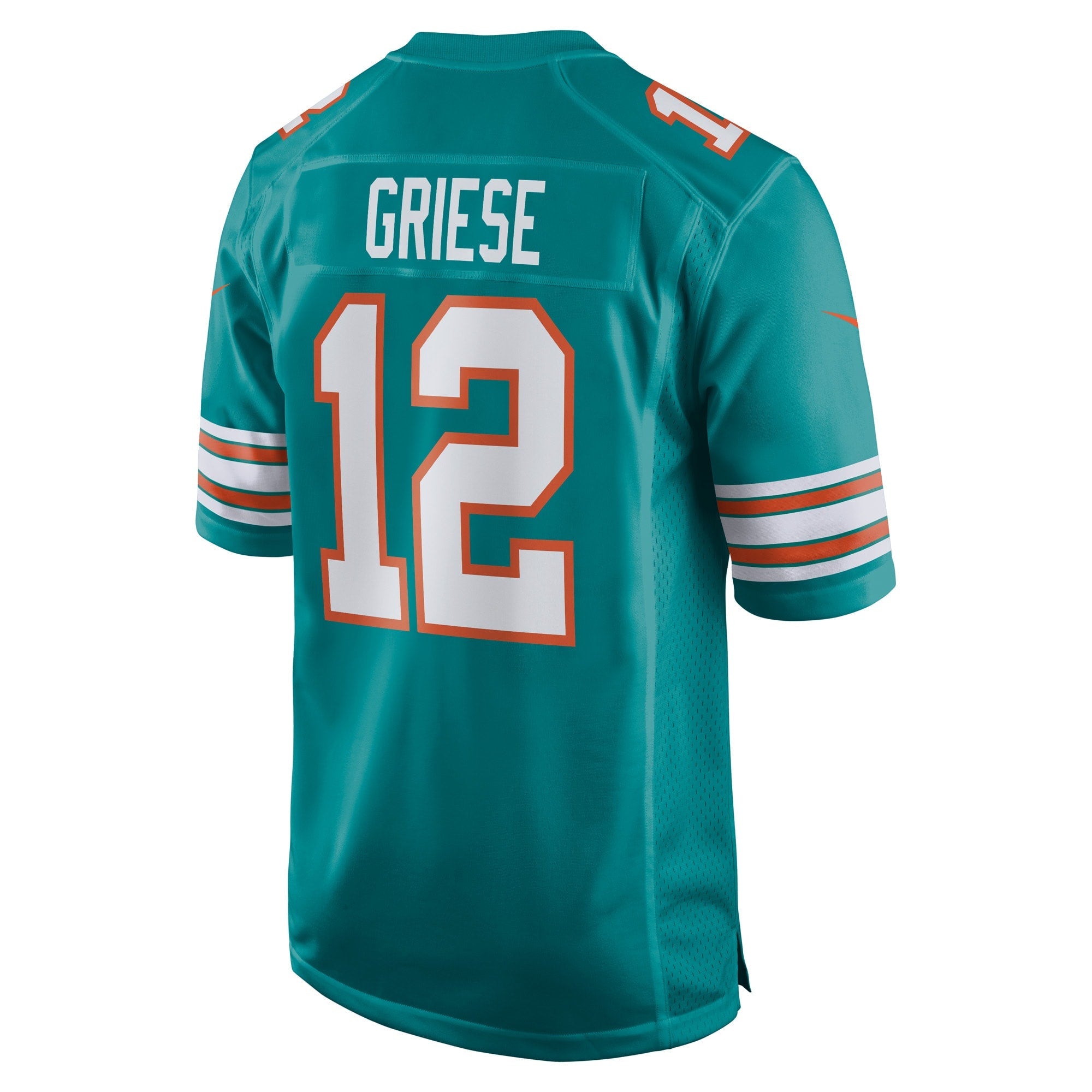 Miami Dolphins Bob Griese Aqua Retired Player Jersey