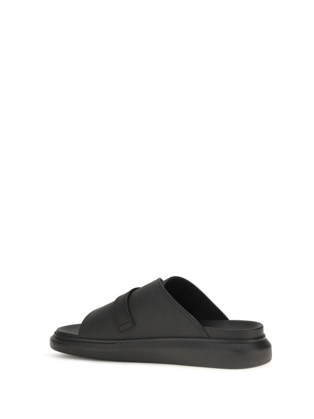 Alexander Mcqueen Men Buckle Slide Sandals