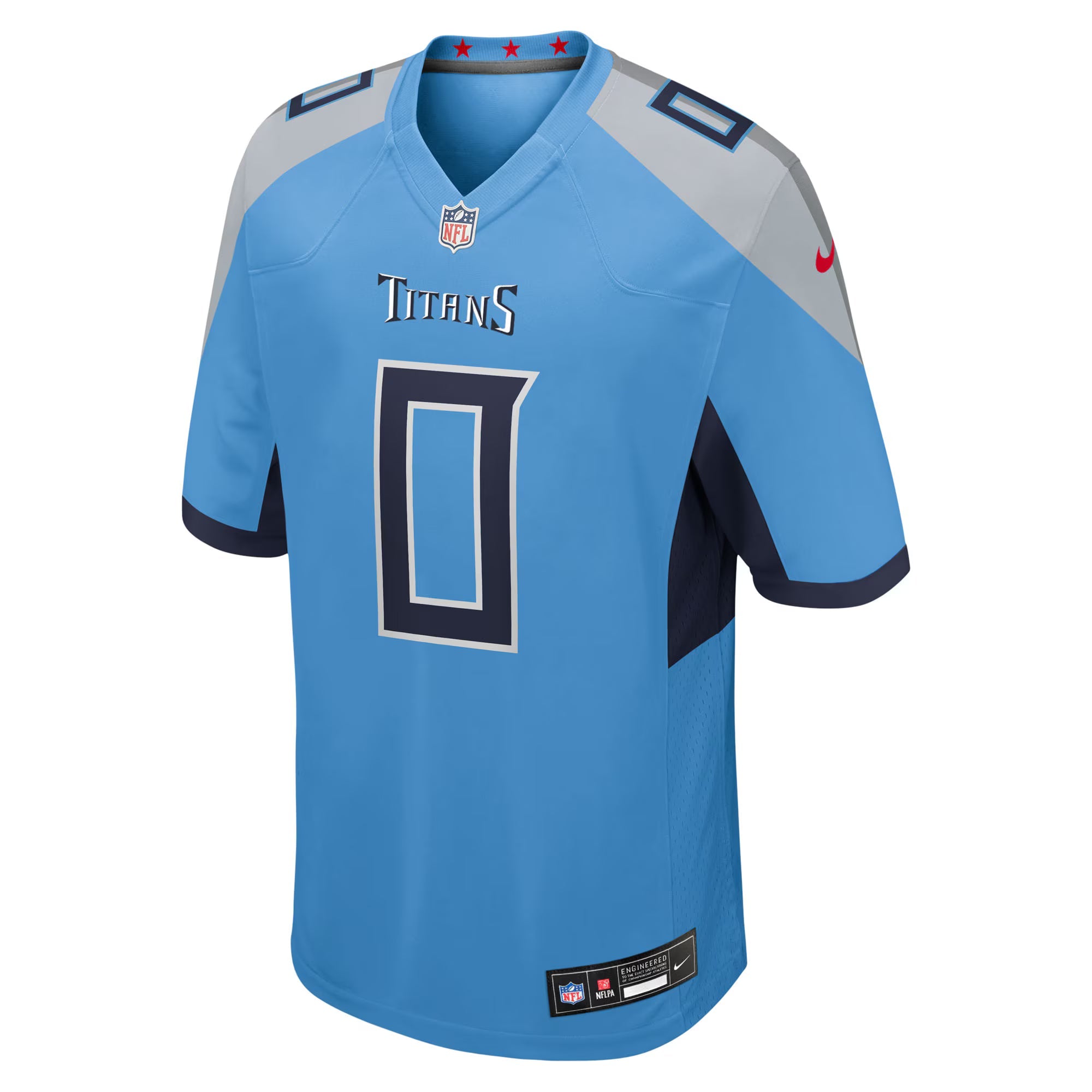 Tennessee Titans Calvin Ridley Light Blue Team Game Jersey