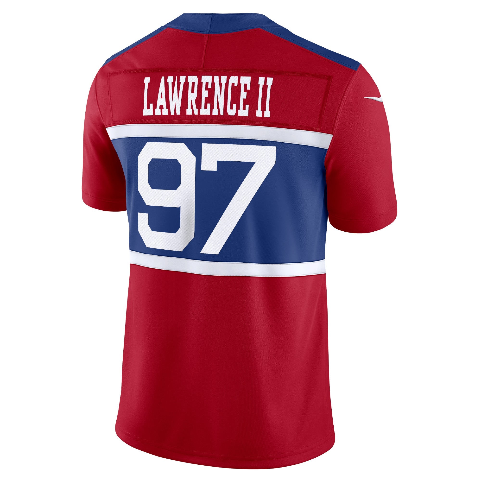 New York Giants Dexter Lawrence II Century Red Alternate Vapor F.U.S.E. Limited Jersey