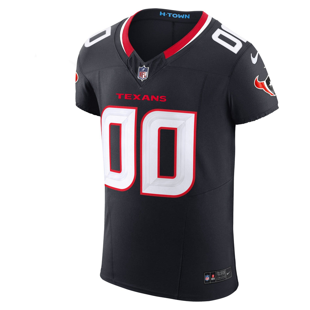 Houston Texans Navy Team Vapor F.U.S.E. Elite Custom Jersey