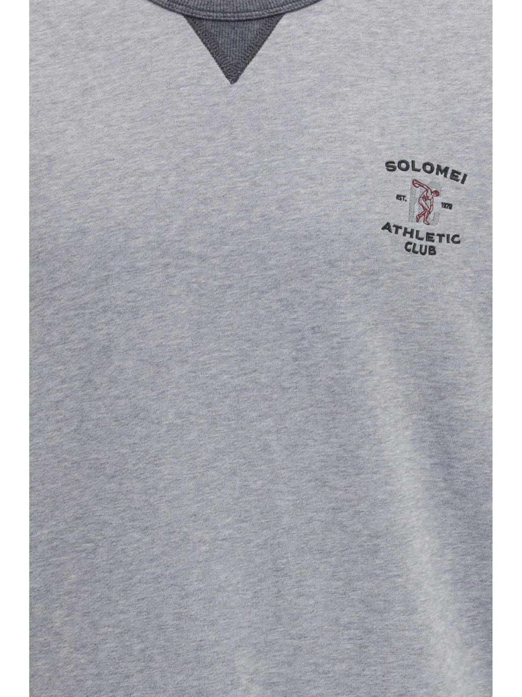 Brunello Cucinelli Men Melange Fabric T-Shirt