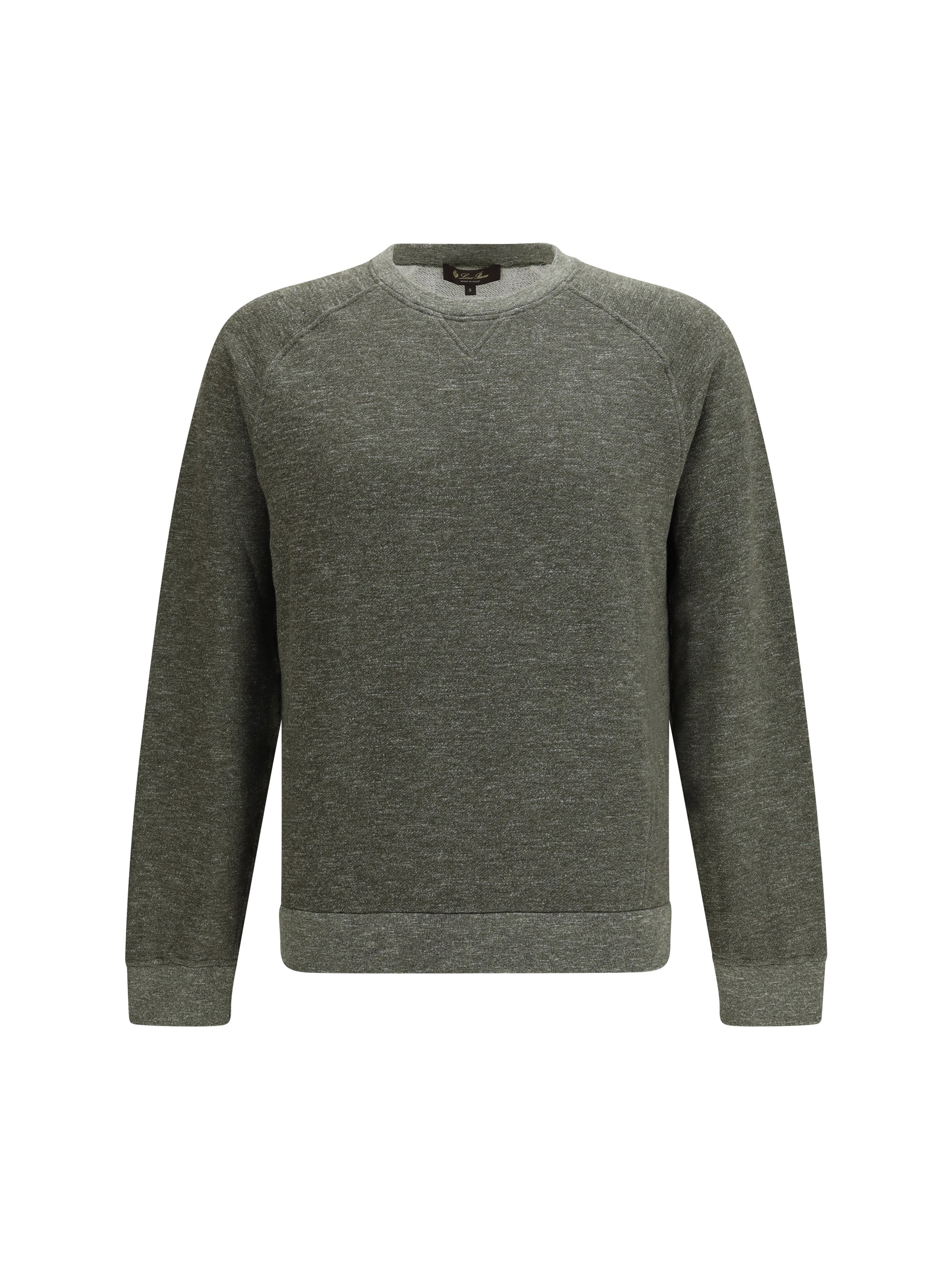 Loro Piana Men Cotton Crew Neck Sweatshirt