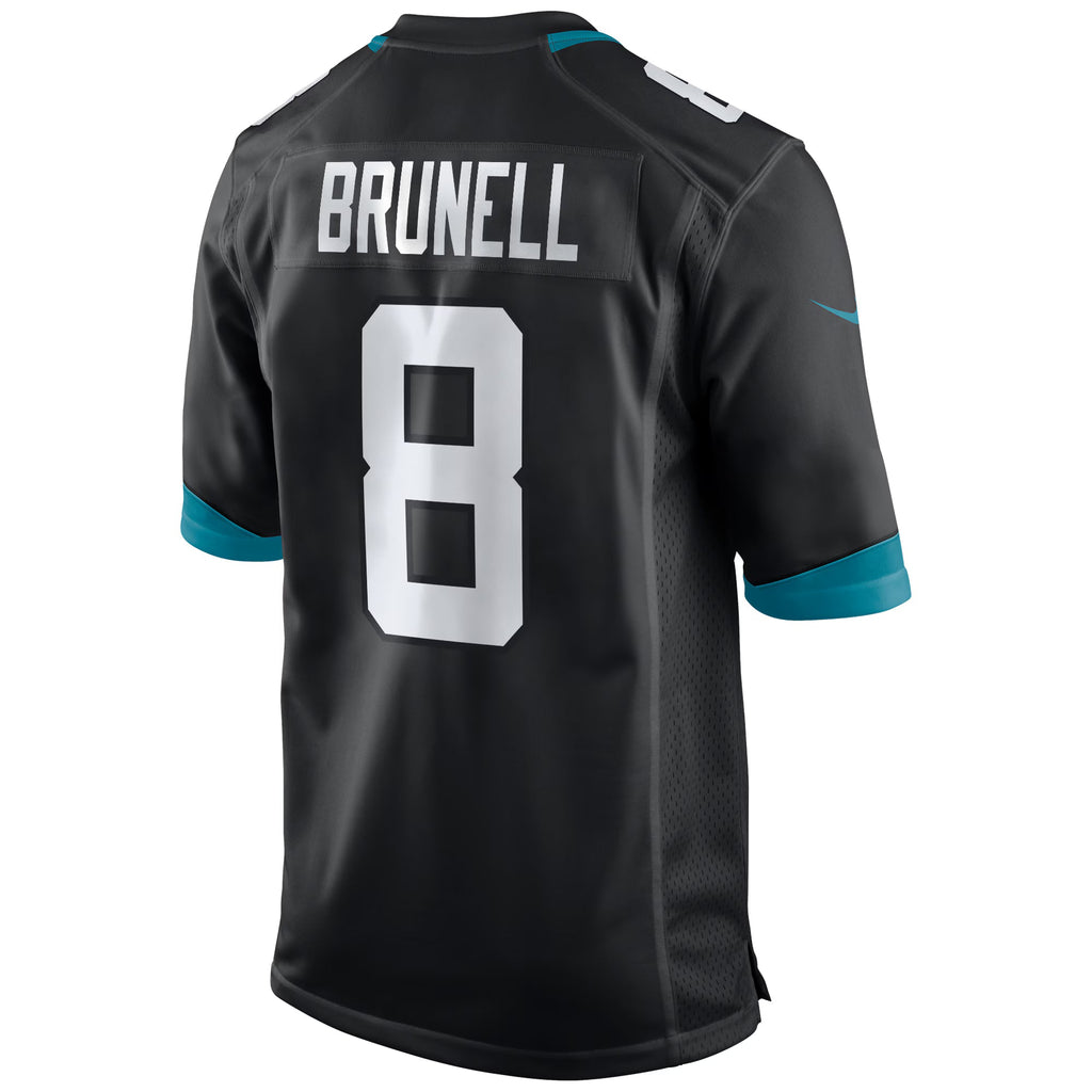 Jacksonville Jaguars Mark Brunell Black Retired Player Alternate Game Jersey