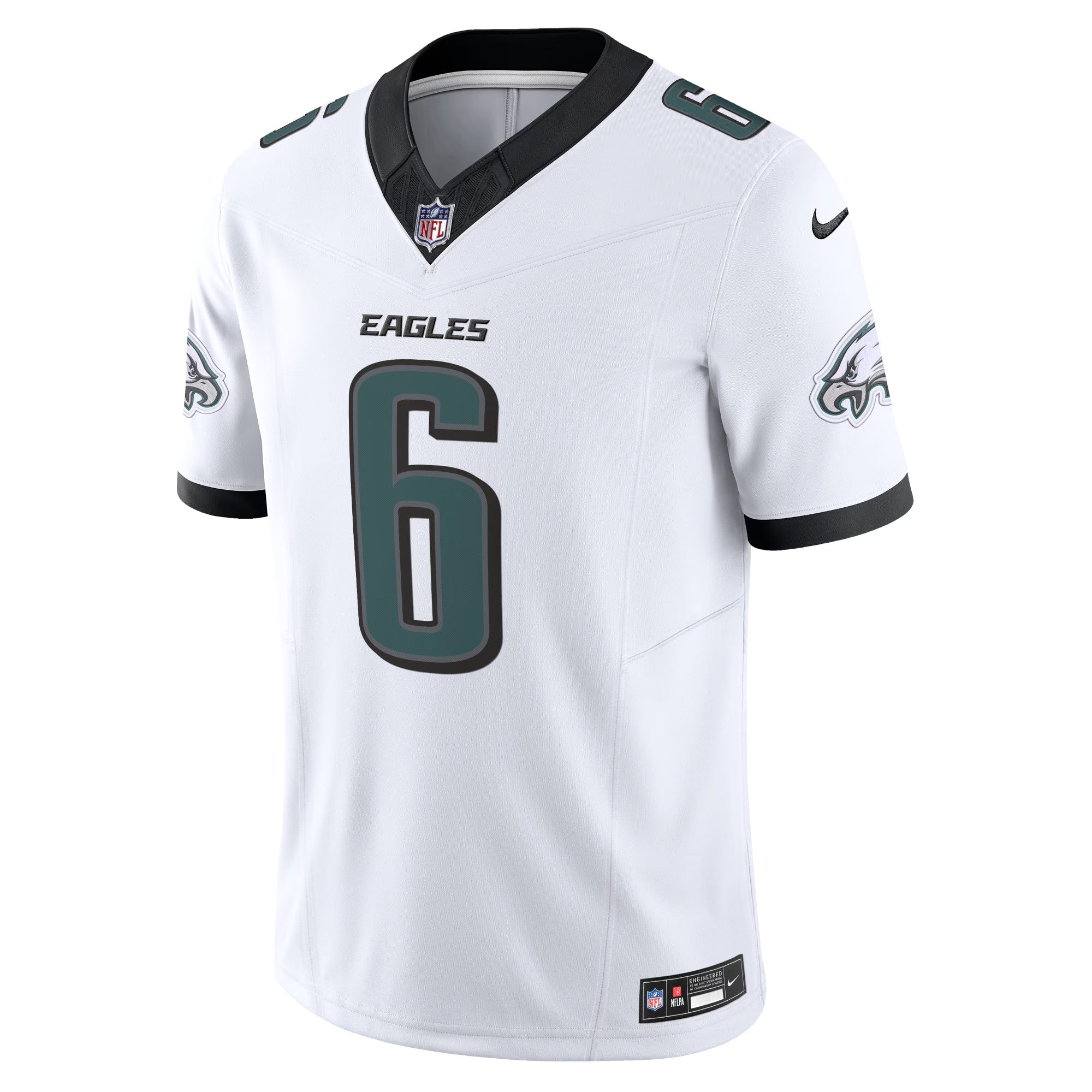 Philadelphia Eagles DeVonta Smith White Vapor F.U.S.E. Limited Jersey